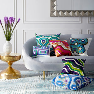 Blocks Hand-Knotted Rug