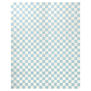 Checkerboard Small Scale Flatweave Rug