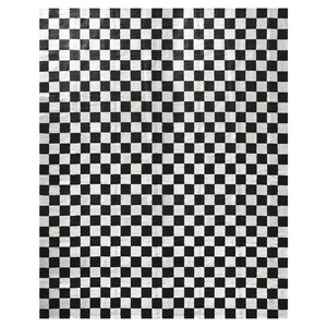 Checkerboard Small Scale Flatweave Rug