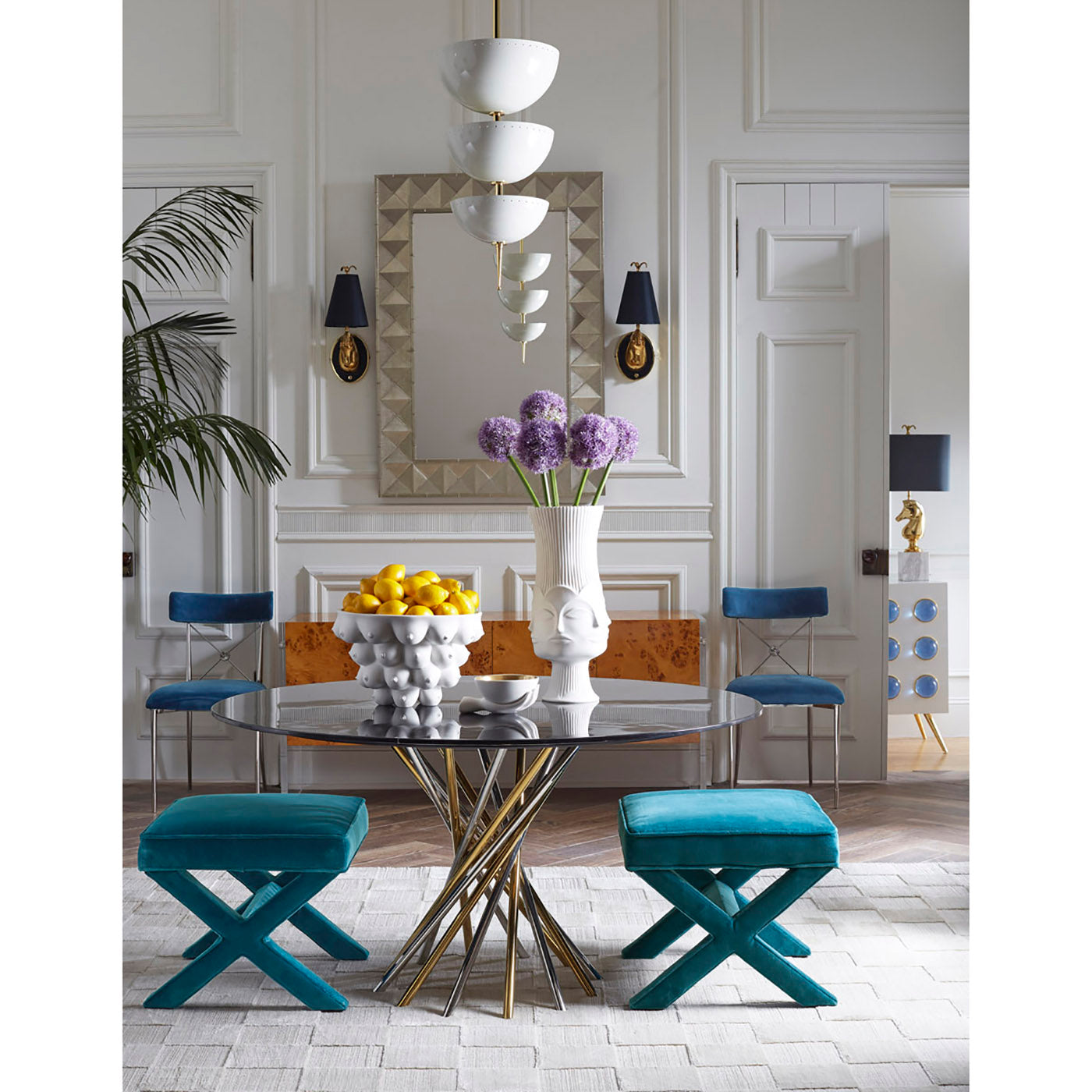 Checkerboard Hand-Loomed Rug