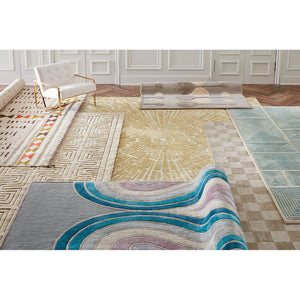 Checkerboard Hand-Loomed Rug