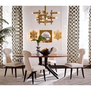 Checkerboard Hand-Loomed Rug