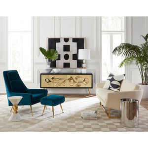 Checkerboard Hand-Loomed Rug