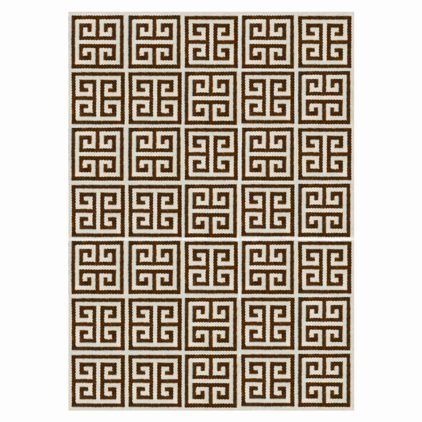 Greek Key Flatweave Rug
