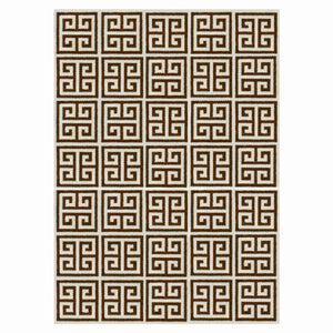 Greek Key Flatweave Rug