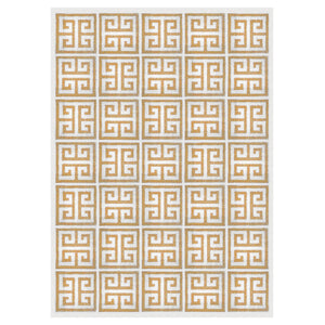 Greek Key Flatweave Rug