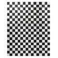 Checkerboard Medium Scale Flatweave Rug